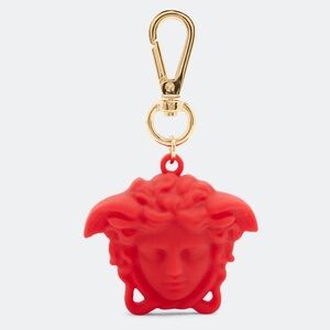 Versace unisex La Medusa 3D logo keychain bag charm NEW